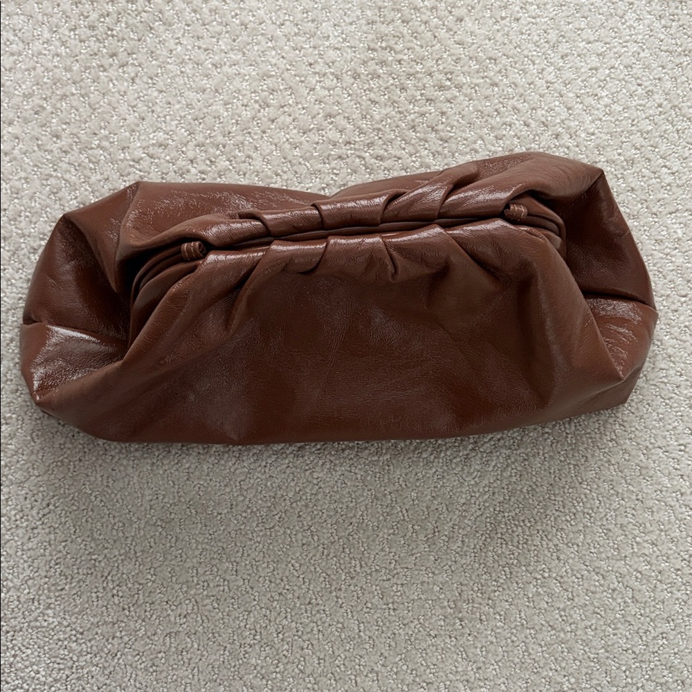 Anthropologie The Frankie Oversized Clutch Cedar - Picture 3 of 8